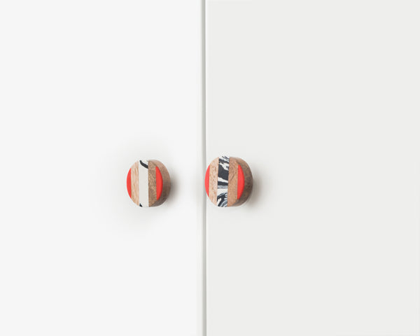 Cherrful Wooden Door Knob - Natural Door Hardware-