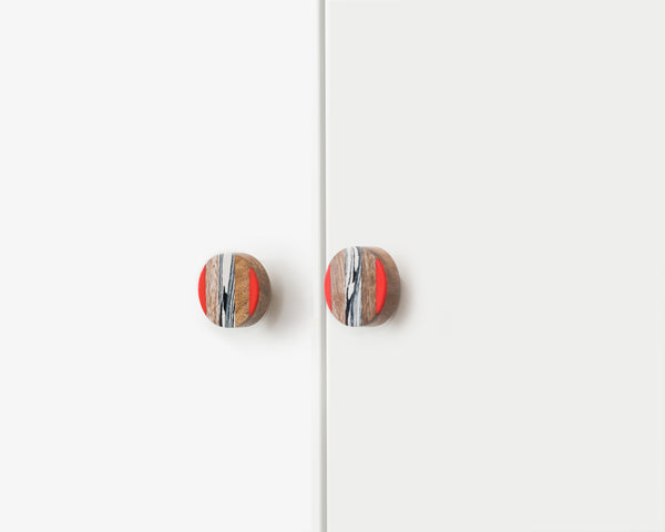 Cherrful Wooden Door Knob - Natural Door Hardware-